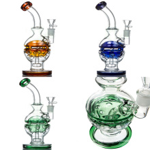 Círculo de tubo de agua Perc para el humo con huevo Faberge (ES-GB-058)